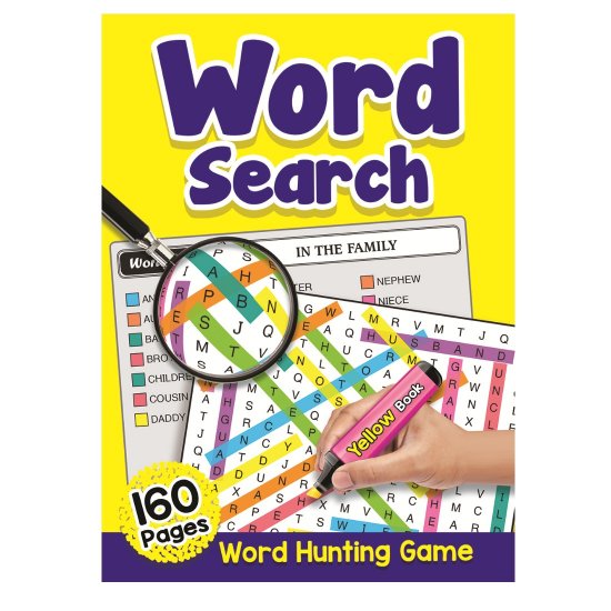 160 Pages Word Search Book 1 (MM93609)