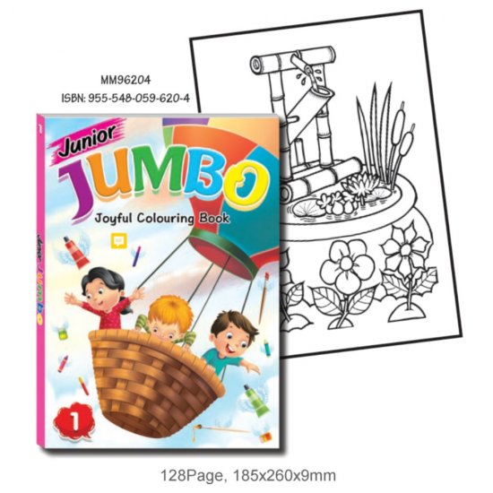 Junior Jumbo Joyful Colouring Book 1 (MM96204)