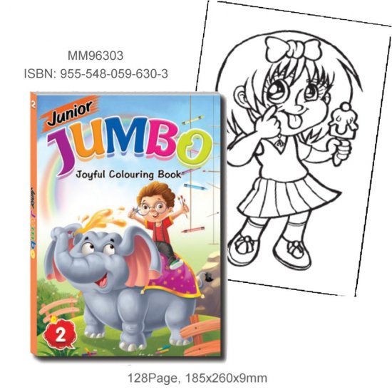 Junior Jumbo Joyful Colouring Book 2 (MM96303)
